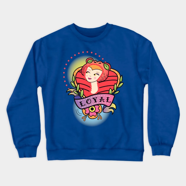 Teela Tattoo Crewneck Sweatshirt by LADYLOVE